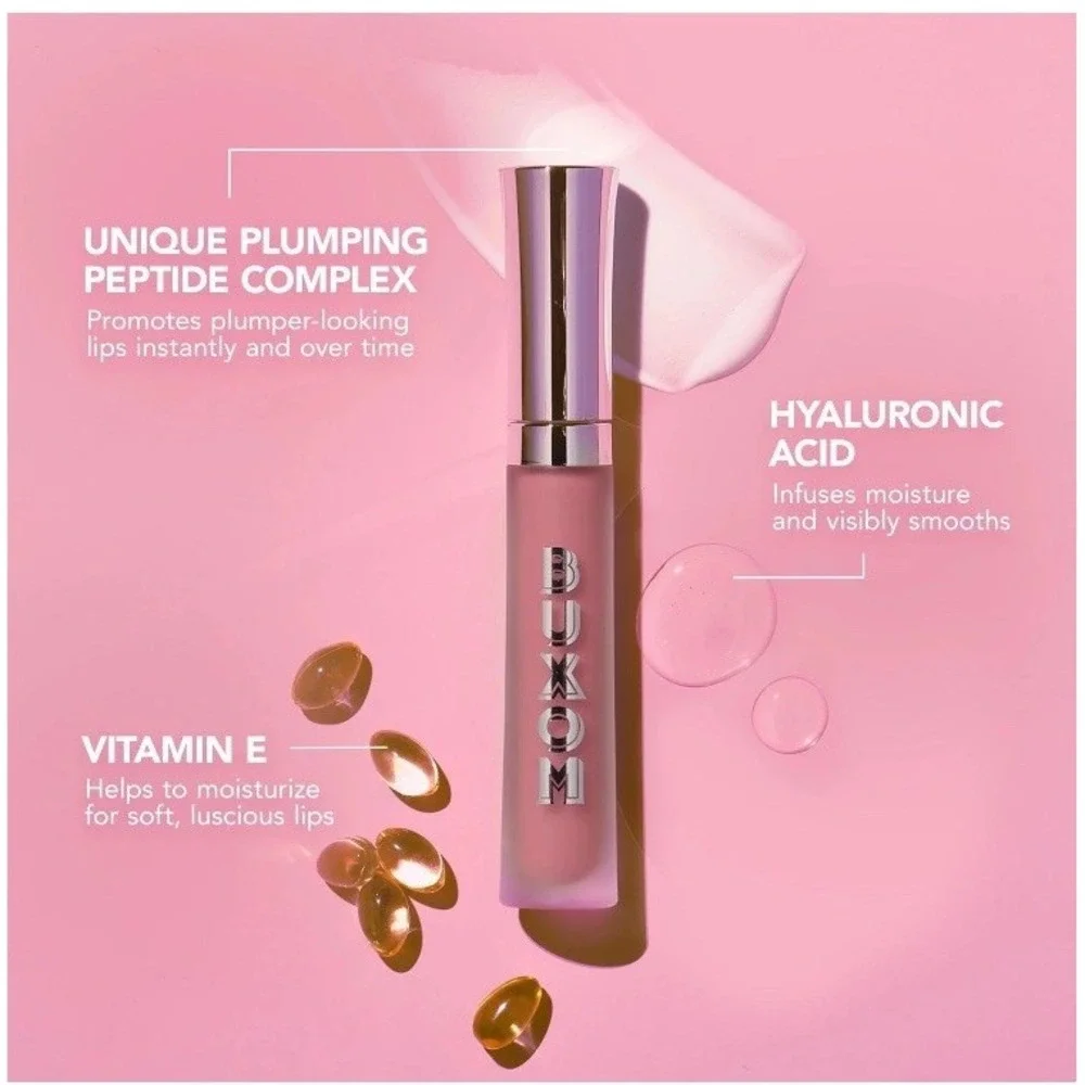 BUXOM Blushing Margarita‎ Full-On Plumping Lip Cream Gloss 0.14 oz New In Box